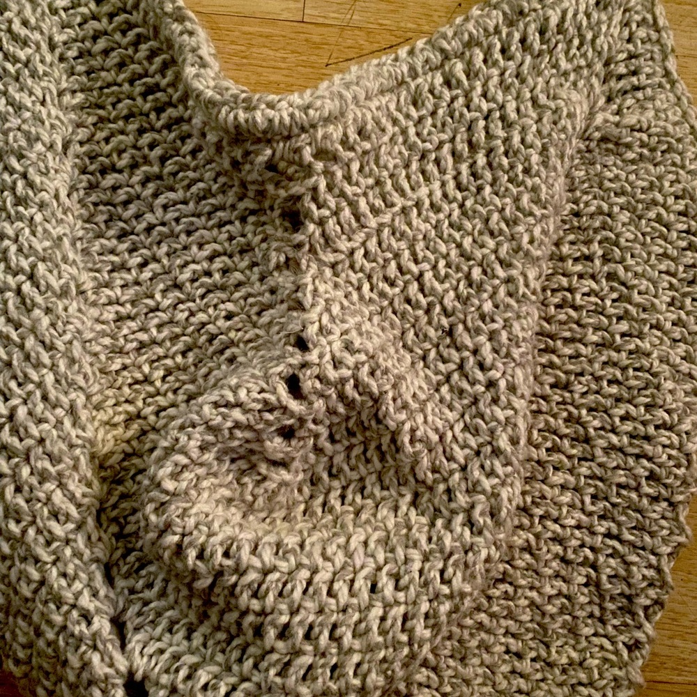 Knitting tote